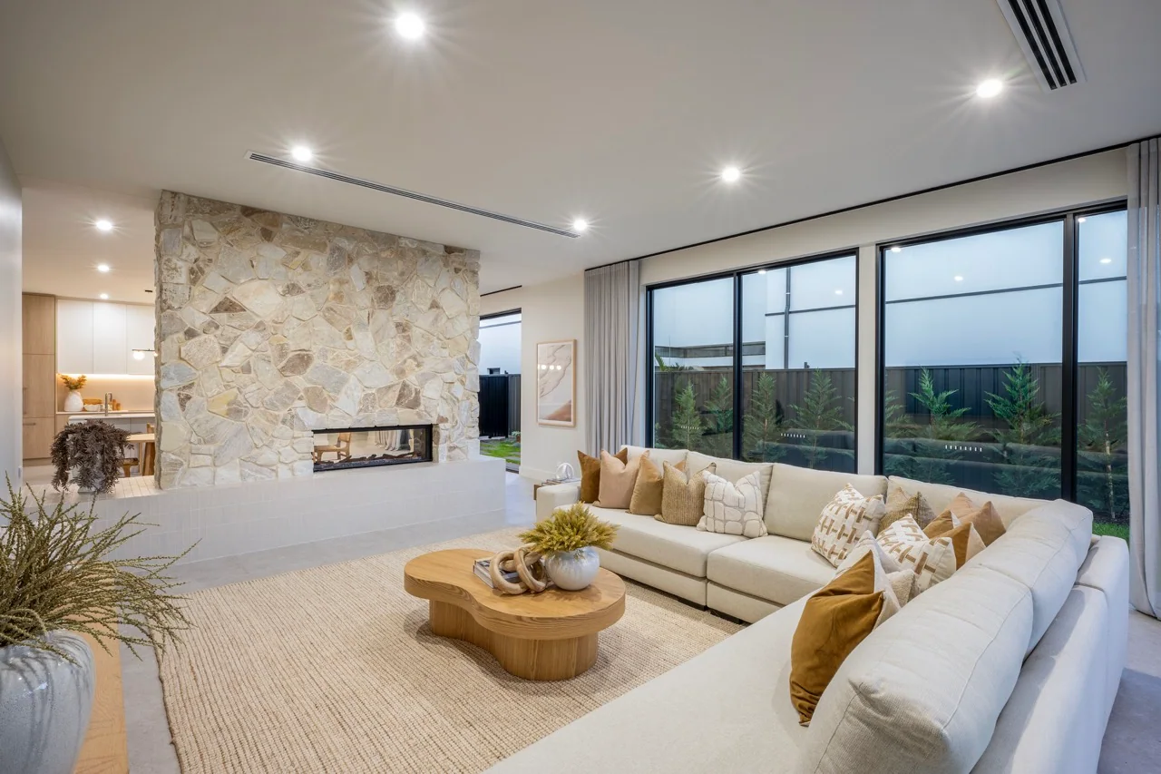 Element 1200 Double-Sided Gas Fire